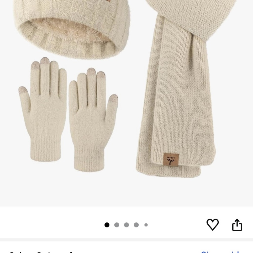 Cozy Cream Winter Set